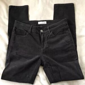 NWT Sz 26/2 loft gray corduroys